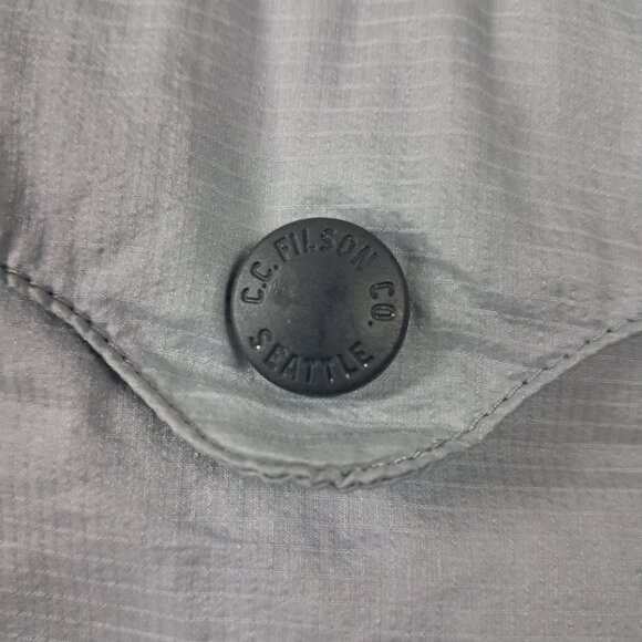 Filson Lightweight Full Zip Primaloft Nylon Vest Large - Picture 4 of 11